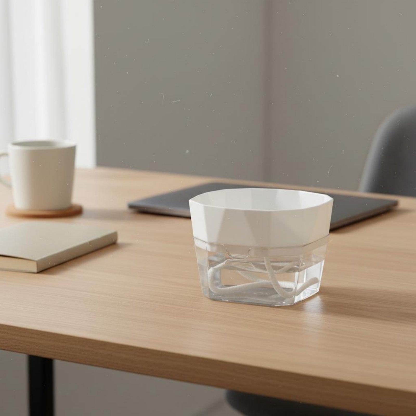 Indoor Plants - Hydroponische Vase mit Zwei Schichten, Selbstbewässernder